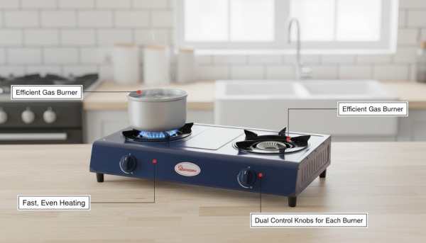 RG/501 Gas Cooker — Time-Saving Efficiency for Your Kitchen