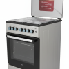 Oryx OST260U31E3SBE Free Standing Cooker 60x60 Silver - 4225W for Effortless Cooking