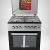 Oryx OST260U31E3SBE Free Standing Cooker 60x60 Silver - 4225W for Effortless Cooking