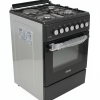 Mika MST58U31E3BLEM Gas & Electric Cooker, 5.05 KW Total Power, Sleek Silver Finish, Efficient Cooking Solution