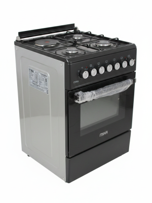 Mika MST58U31E3BLEM Gas & Electric Cooker, 5.05 KW Total Power, Sleek Silver Finish, Efficient Cooking Solution