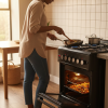 Mika MST58U31E3BLEM Gas & Electric Cooker, 5.05 KW Total Power, Sleek Silver Finish, Efficient Cooking Solution