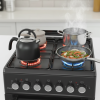 Mika MST58U31E3BLEM Gas & Electric Cooker, 5.05 KW Total Power, Sleek Silver Finish, Efficient Cooking Solution