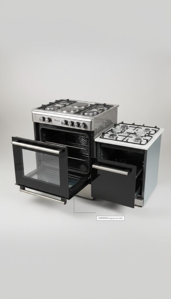 Ramtons RF/498 Oven, 220-240V, Stainless Steel, Efficient Cooking Experience