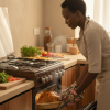 Ramtons RC/605 Gas Oven YK66E3113T04M5 - 4100W Power, Efficient Cooking, Sleek Design