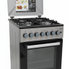 Mika MST5060P4GESL Free Standing Oven, 50x60, Black & Grey, Efficient Cooking for Your Home