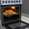 Mika MST5060P4GESL Free Standing Oven, 50x60, Black & Grey, Efficient Cooking for Your Home