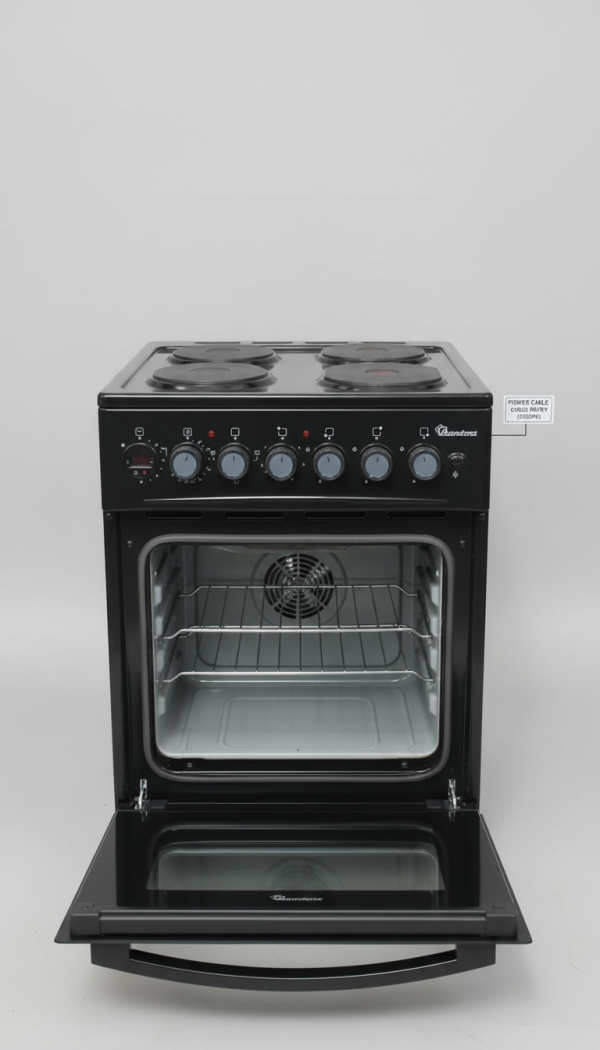Ramtons RC/907 50x50 Free Standing Oven, 3325 W, Black - Perfect for Your Nairobi Kitchen