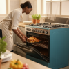 Hisense HF942GEES Freestanding Stove 120L Capacity LPG 4 Burners with Energy Efficient Performance