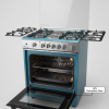 Hisense HF942GEES Freestanding Stove 120L Capacity LPG 4 Burners with Energy Efficient Performance