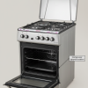 Armco GC-F6631PX 60x60 Cooker, 3 Gas Burners Plus Hot Plate, Electric Oven with Grill, Made in Europe