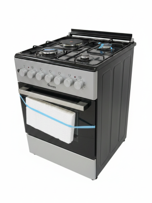 Ramtons RC/306 60x60 Cooker, Auto Ignition, Rotisserie Function, Sealed Double Glass Door, 1 Year Warranty