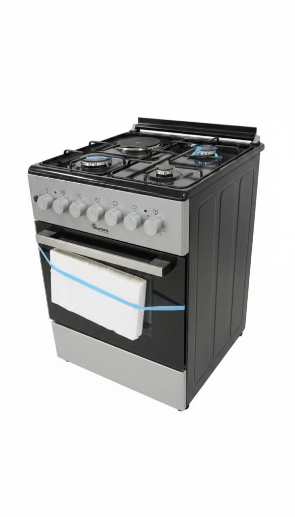 Ramtons RC/306 60x60 Cooker, Auto Ignition, Rotisserie Function, Sealed Double Glass Door, 1 Year Warranty