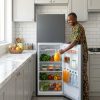 Mika MRNF202DS No Frost Refrigerator, 2 Star Energy Rating, 5 Year Warranty