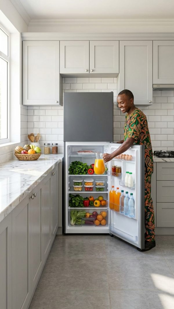 Mika MRNF202DS No Frost Refrigerator, 2 Star Energy Rating, 5 Year Warranty