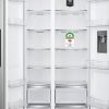 Hisense REF558DR Refrigerator, 300W, Silver Finish, Energy Efficient for Cost Savings
