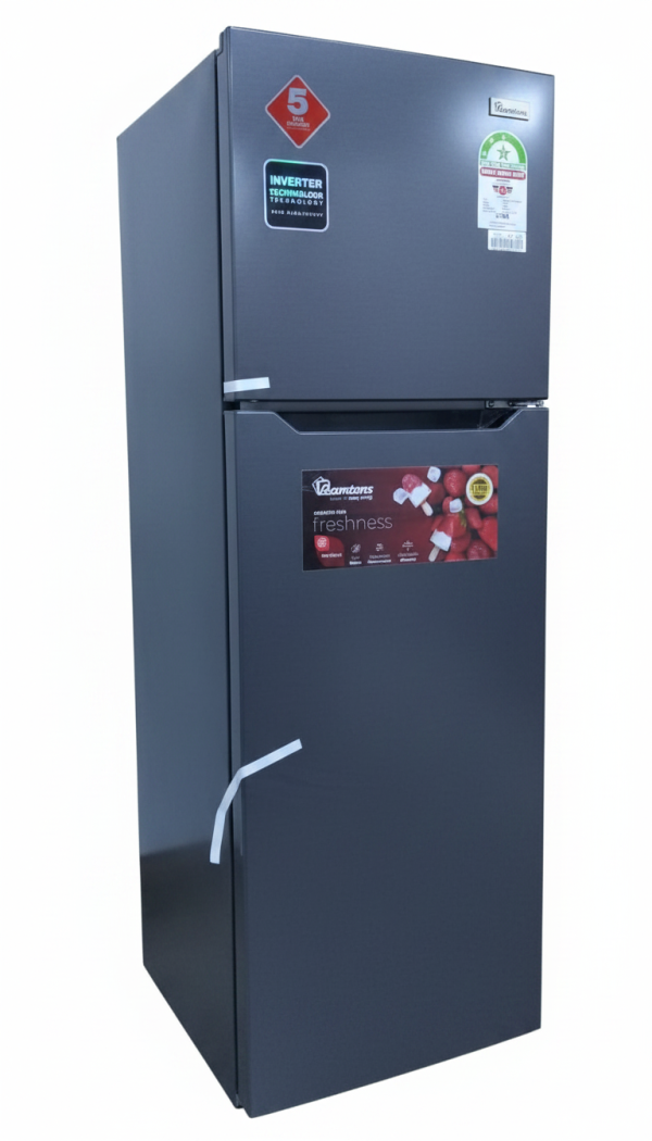 Ramtons RF/325 Refrigerator-Freezer, 140W, Energy Efficient, Sleek Design For Nairobi Homes