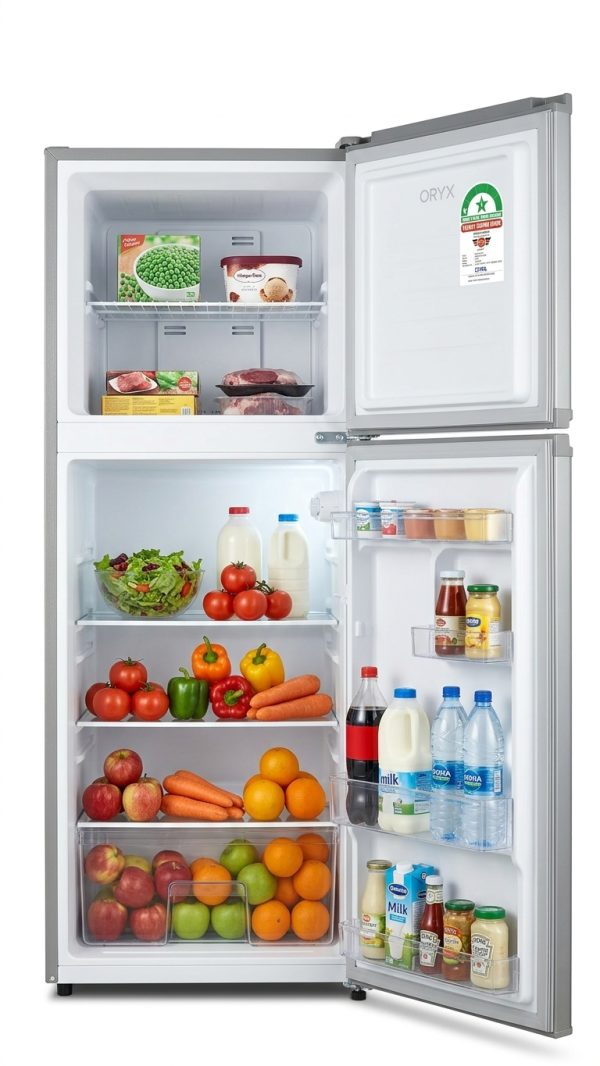 Oryx ORDDC2138SS Refrigerator, 100W, 1 Star Rating, 1 Year Warranty