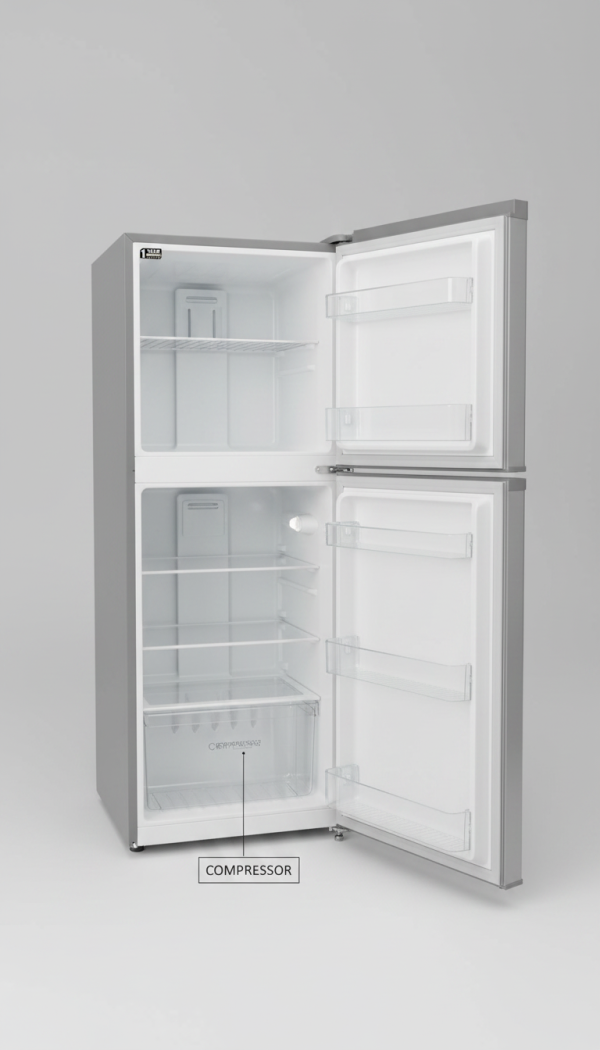 Oryx ORDDC2138SS Refrigerator, 100W, 1 Star Rating, 1 Year Warranty