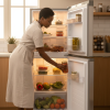 SmartPro SFR-275-DT-I Refrigerator-Freezer, 150W, Energy Efficient Cooling for Your Home