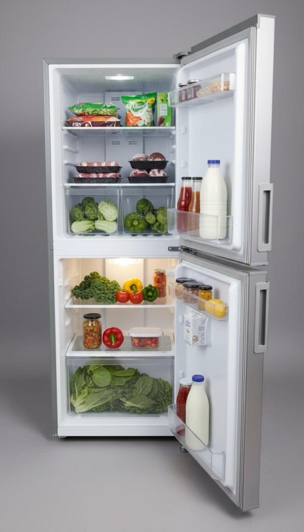SmartPro SFR-275-DT-I Refrigerator-Freezer, 150W, Energy Efficient Cooling for Your Home