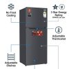 Ramtons RF/327 Refrigerator Freezer, No Frost Cooling, 3 Star Rating, 5 Year Warranty