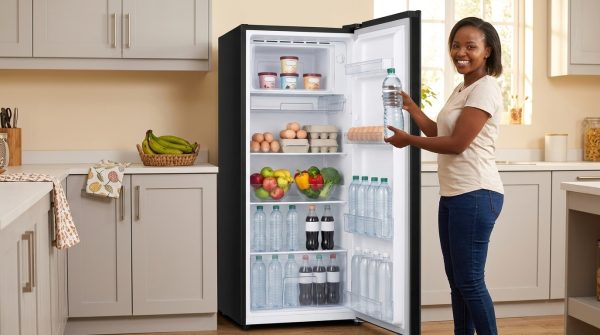 Hisense REF176DR Single Door Refrigerator, 58W, 2 Star Energy Rating, 5 Year Compressor Warranty