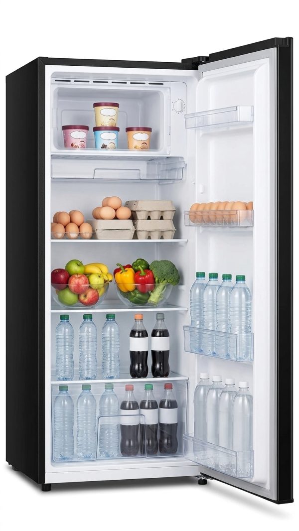 Hisense REF176DR Single Door Refrigerator, 58W, 2 Star Energy Rating, 5 Year Compressor Warranty