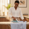 Ramtons RM/306 Steam Iron with One Year Warranty - Easy Glide, Blue Finish