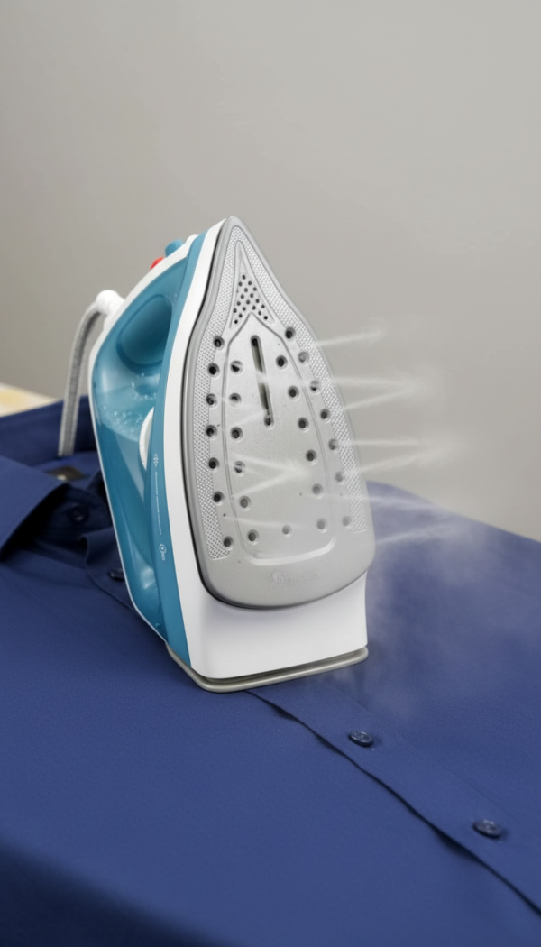 Ramtons RM/306 Steam Iron with One Year Warranty - Easy Glide, Blue Finish