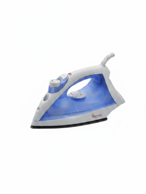 Ramtoms RM/201 Steam Iron 1200W, Blue Finish - Effortless Wrinkle Removal