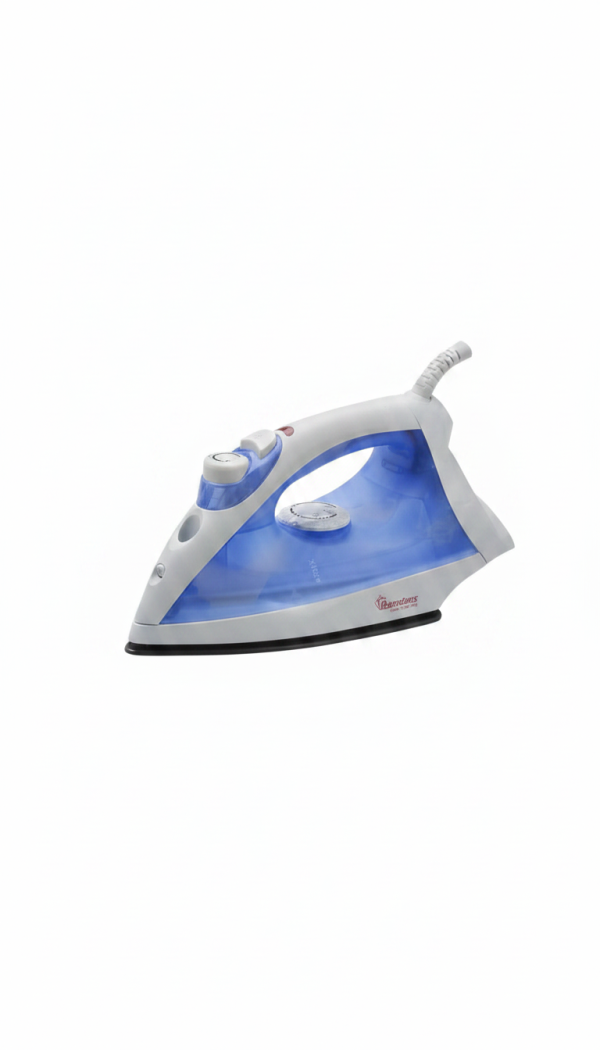 Ramtoms RM/201 Steam Iron 1200W, Blue Finish - Effortless Wrinkle Removal