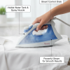 Ramtoms RM/201 Steam Iron 1200W, Blue Finish - Effortless Wrinkle Removal