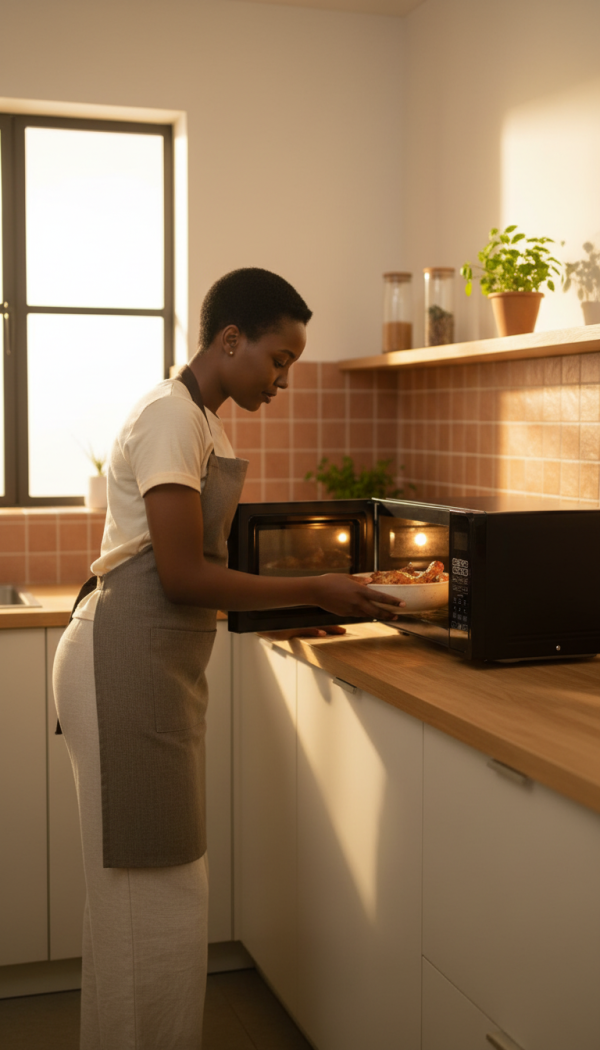Ramtons RM/550 Microwave + Grill, Sleek Design, One-Year Warranty