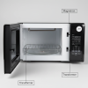 Ramtons RM/550 Microwave + Grill, Sleek Design, One-Year Warranty
