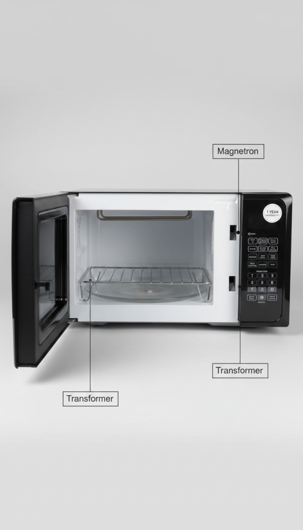 Ramtons RM/550 Microwave + Grill, Sleek Design, One-Year Warranty
