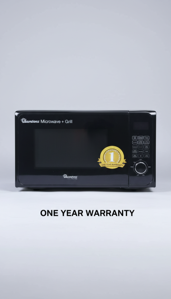Ramtons RM/550 Microwave + Grill, Sleek Design, One-Year Warranty