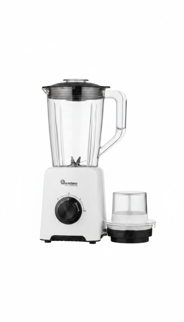 Ramtons RM/579 Blender with Mill - Versatile Kitchen Essential with 1 Year Warranty