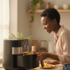 Ramtons RM/585 Digital Air Fryer, Touch Control, 200°C, 1 Year Warranty