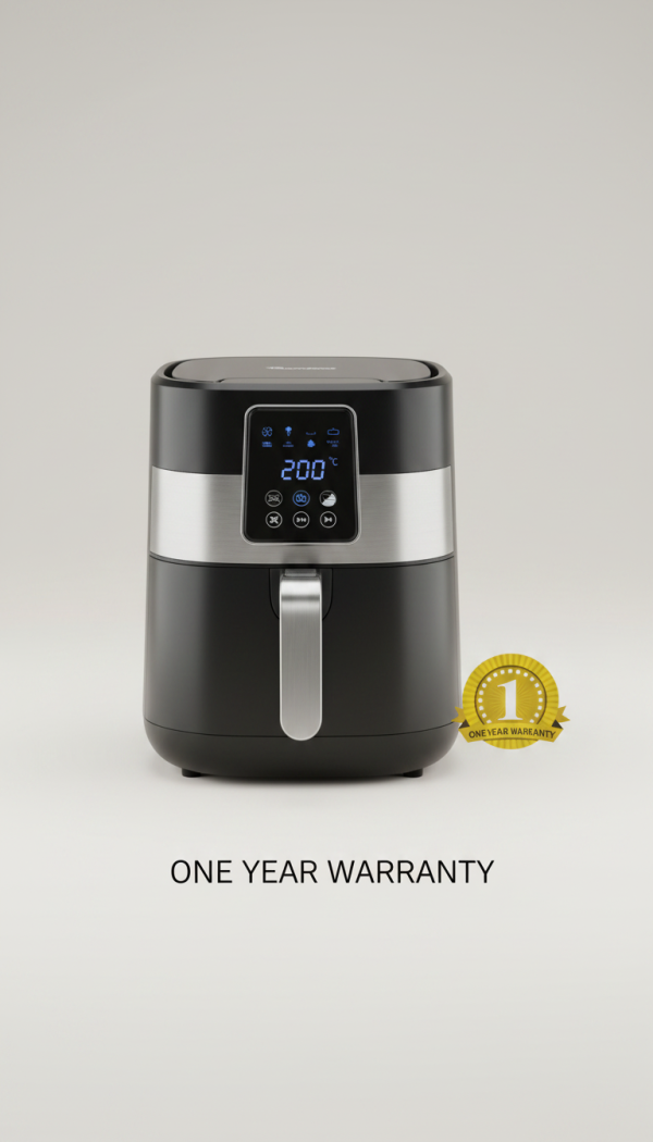 Ramtons RM/585 Digital Air Fryer, Touch Control, 200°C, 1 Year Warranty